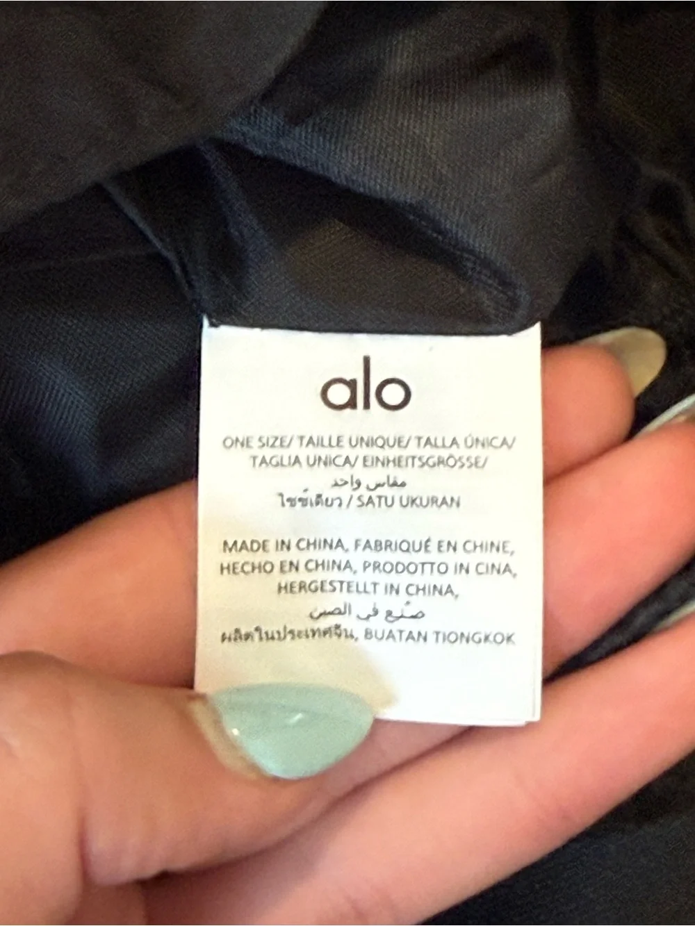 ALO Yoga Black Crossbody Bag